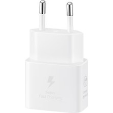 Samsung Galaxy Orjinal A05 A15 A25  EP-T2510N Type C Hızlı Şarj Adaptörü (25W) - Beyaz