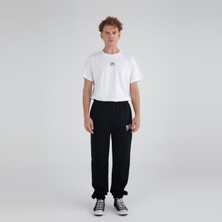 Fifty Pieces Loose Fit Erkek Siyah Eşofman Altı