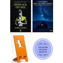 Ren Kitap Sherlock Holmes Korku Vadisi - Sir Arthur Conan Doyle + Kuzey Işıklarının Şarkısı + Telefon Tutucu