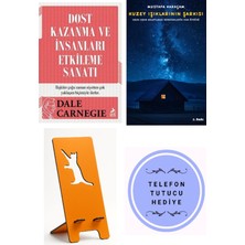 Ren Kitap Dost Kazanma ve Insanları Etkileme Sanatı - Dale Carnegie + Kuzey Işıklarının Şarkısı + Telefon Tutucu