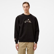 Primitive Passage Crewneck Erkek Siyah Sweatshirt