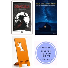 Ren Kitap Dracula - Bram Stoker + Kuzey Işıklarının Şarkısı + Telefon Tutucu