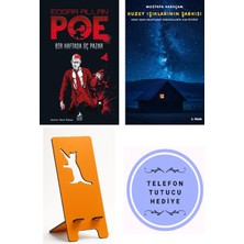 Ren Kitap Bir Haftada Üç Pazar - Edgar Allan Poe + Kuzey Işıklarının Şarkısı + Telefon Tutucu