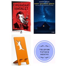 Ren Kitap Operadaki Hayalet - Gaston Leroux + Kuzey Işıklarının Şarkısı + Telefon Tutucu