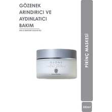 Glone Pirinç Maskesi | Gözenek Arındırıcı ve Aydınlatıcı Cilt Bakımı | AHA & Bentonit-Kaolin Kili | 50 ml