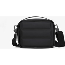 Rains Shield Box Bag W3 Unisex Siyah Omuz Çantası