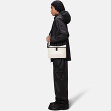Rains Sibu Musette W3 Unisex Gri Omuz Çantası
