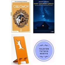Ren Kitap Oblomov - Ivan Aleksandroviç Gonçarov + Kuzey Işıklarının Şarkısı + Telefon Tutucu
