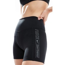 Nike One Training Dri Fit High Rise 5" Shorts Black Kadın 5 Inç Antrenman Şortu Siyah