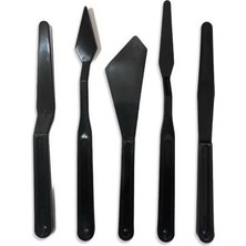 Ronanna Rich Siyah Spatula Seti 5 Parça