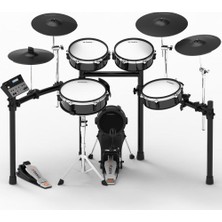 Artesia Legacy A250-BMS Black Metallic Stripe Dijital Davul Seti