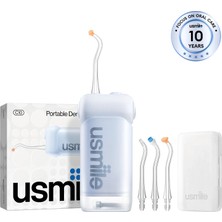 Usmile C10 Portatif Ağız Duşu Kablosuz Su Ipi Diş Eti Bakım ve Diş Temizleme Cihazı