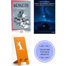 Nora Beyaz Diş - Jack London + Kuzey Işıklarının Şarkısı + Telefon Tutucu