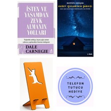 Ren Kitap Işten ve Yaşamdan Zevk Almanın Yolları - Dale Carnegie + Kuzey Işıklarının Şarkısı + Telefon Tutucu