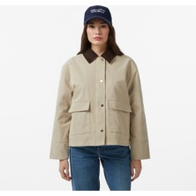 Nautica Kadın Bej Regular Fit Ceket