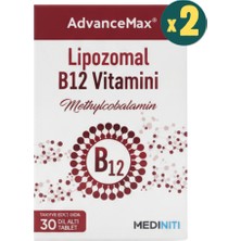 Mediniti Advancemax Lipozomal B12 30 Dilaltı Tablet 2 Adet