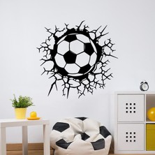 To Design Lab Futbol Temalı Çatlama Görünümlü Tablo