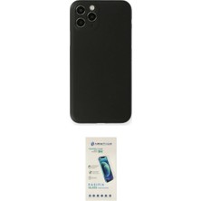Marsilyan™- iPhone 11 Pro Max Kılıf Yadigar Yansıma Serisi - Şeffaf Pasifik Cam Ekran Koruyucu