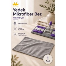 ( 1 Adet ) Yedek Bez Tüm Yüzeylerde Kullanıma Temizlik Bezi Uygun 40*40 cm