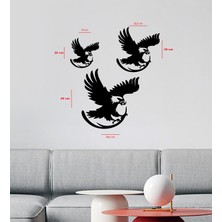 To Design Lab Kartal Temalı Dekoratif Tablo