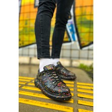 Chekich CH254 - Cst Pittura Erkek Ayakkabı 498 Sarı / Mavı / Kırmızı Splush