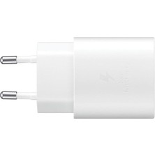 3 Şarj Edilebilir Pil EP-TA800NWEGWW Type-C 25W Kablosuz Hızlı Şarj Adaptörü - Beyaz