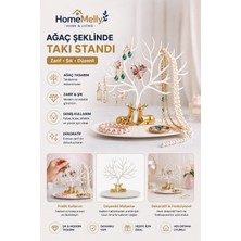 Btm Home Geyik Tasarımlı Takı Standı Kolye Küpe Yüzük Organizer Takı Ağacı Mücevher Askılığı
