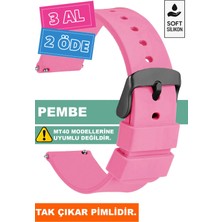 Trendburada Tcl Mt42 Mt42x Mt43 Mt46-Slazenger Akıllı Çocuk Saatleriyle Uyumlu Silikon Saat Kordonu Kayışı A71SYH