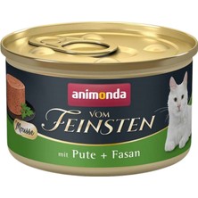 Animonda Vom Feinsten Hindili ve Sülünlü Yetişkin Kedi Konservesi 85 gr