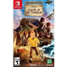 Nintendo Tintin Reporter: Cigars Of The Pharaoh Limited Edition – Switch - Fiziksel Kartuş Oyun - Metal Kutu
