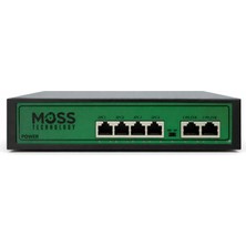 Yld 4port +2 Uplınk Full Poe 10/100 Yönetilemez Switch MSS-0410P