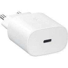 3 Easy Tekno 2 Yıl Galaxy S20 Fe 5g Type-C Fast Şarj Adaptörü 25W Beyaz ( Türkiye Garantili) Beyaz