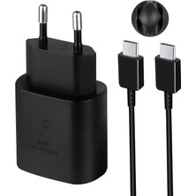 3 Easy Tekno Samsung S20 Fe Şarj Aleti 25W Usb-C To Type-C Hızlı Şarj Cihazı