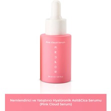 Sopure Pink Cloud Serum-Nemlendirici Etkili, Yatıştırıcı, Bariyer Güçlendirici, Hassas Cilt Sakinleştirici, Cica&Hyalüronik Asit İçeren Bakım Serumu-30 ML
