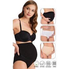 D'Lingerie Yüksek Bel Pamuklu Hamile Külot DM9301