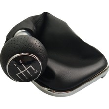 Vw Golf 4 Mk4 Bora 98-04 Uyumlu Audi A3 Stil 5 Ileri Dar Tip Dizel Siyah Vites Topuzu