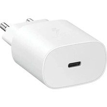 3 Easy Tekno Şarj Edilebilir Pil SM-N770F Note 10 Lite EP-TA800N Typec 25W Kablosuz Hızlı Şarj Adaptörü Beyaz