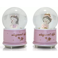 Ronanna Kar Küresi Işıklı Müzikli 13 cm No 2