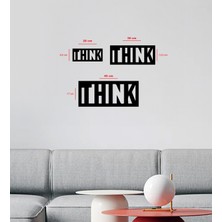 To Design Lab Think - Düşünmek Temalı Dekoratif Tablo