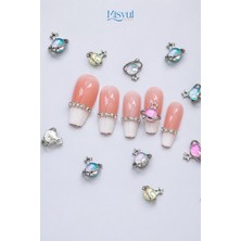 Misyul Tırnak Süsleme Gezegen Charm Seti, Nail Art Tırnak Süslemesi