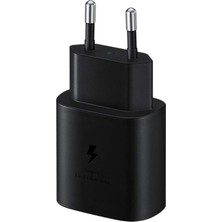 Easy Tekno USB Type C Galaxy A53 5g Type-C Fast Şarj Adaptörü 25W Siyah( Türkiye Garantili) 2 Yıl Resmi Distri