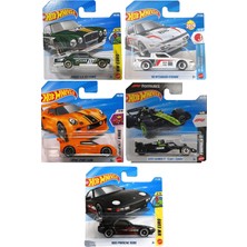 Hot Wheels 5'li Set | Regular Eski Tip ve Modern Metal Arabalar