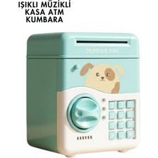 Ronanna SAM51 Müzikli Işıklı Kumbara Su Yeşili