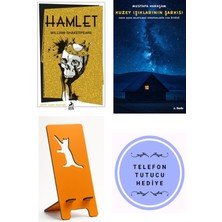 Ren Kitap Hamlet - William Shakespeare + Kuzey Işıklarının Şarkısı + Telefon Tutucu