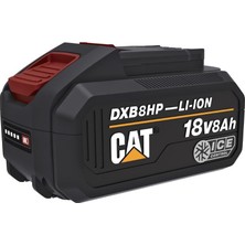 Cat DXB8HP 18VOLT 8.0AH. Li-Ion Ice Control One For All Profesyonel Yedek Akü