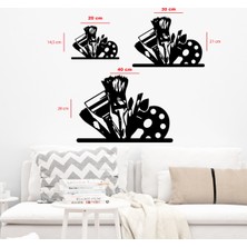 To Design Lab Ressam. - Resim Boya, Fırça, Palet Temalı Dekoratif Tablo