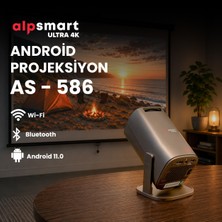 Alpsmart Android LED Projeksiyon AS-586