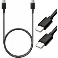 3 Easy Tekno Siyah Galaxy Note 20 Ultra 25W ve 45W EP-DN980 5A Type C Hızlı Şarj ve Data Kablosu %100 Orjinal Us