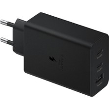 Easy Tekno EP-T6530N Type C & Type A Hızlı Şarj Aleti Üçlü (65W-25W-15W) - Siyay
