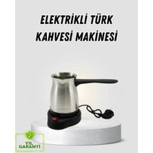Armüz 800W Paslanmaz Elektrikli Cezve Gizli Rezistans ve Ergonomik Kulp